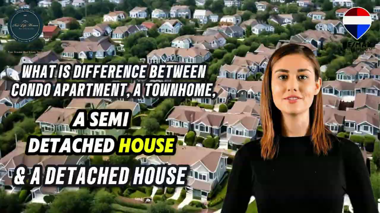 What is difference between Condo Apartment, Detached House, and Detached House?